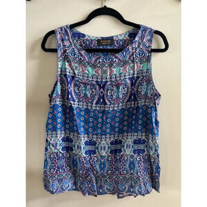 Renee C. Stitch Fix Blouse Women’s M Made in USA Sleeveless